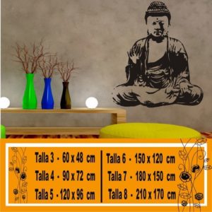 vinyle décoratif de Bouddha 1003