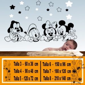Bebês da Disney com estrelas